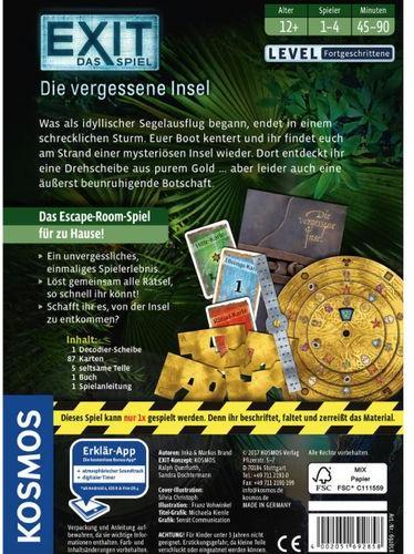 Produktbild Kosmos Exit - Die Vergessene Insel (Deutsch)