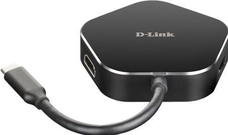 Actual product image D-Link DUB-M420 (USB-C, 4 ports)
