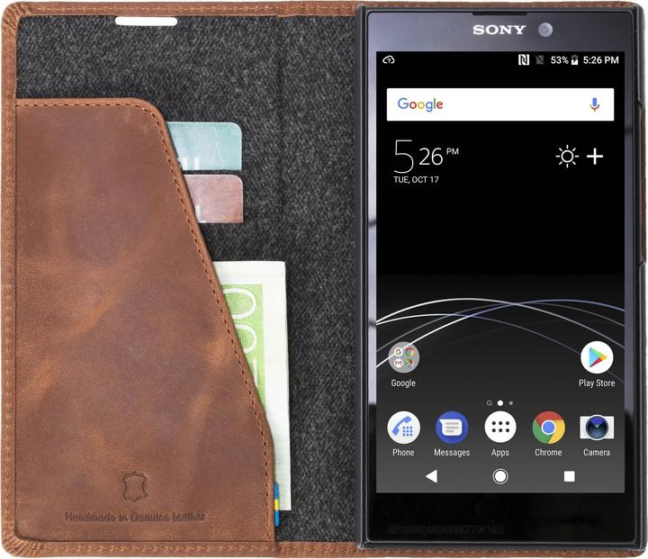 Immagine prodotto Krusell Sunne 2 Card Foliowallet Sony Xperia L2 vintage cognac (Sony Xperia L2)