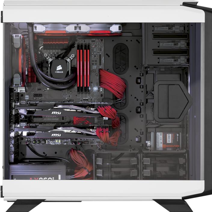 Produktbild Corsair Graphite 760T Arctic White (ATX, mATX, Mini-ITX, E-ATX, XL-ATX)