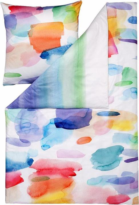 Produktbild Estella Mako-Satin Wendebettwäsche Splash multicolor (Bettwäsche Set, 200 x 220 cm)