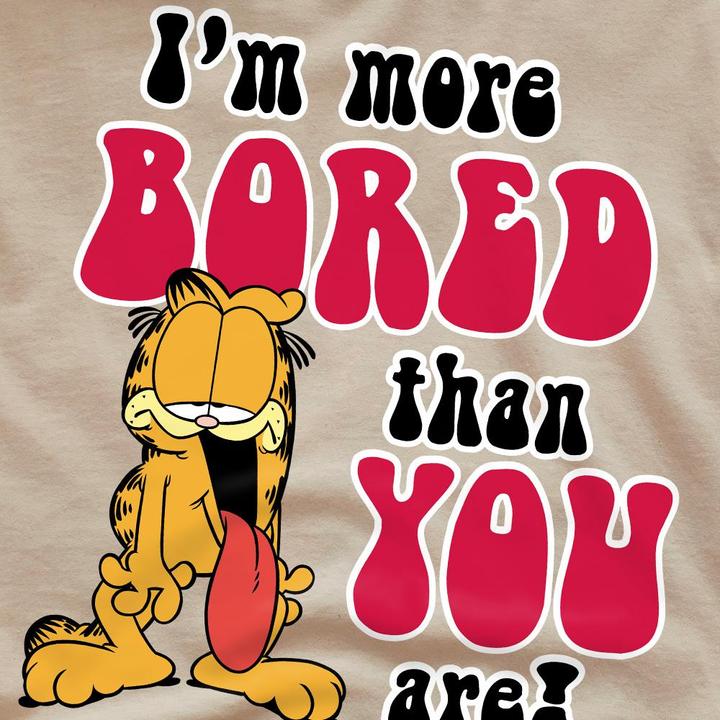Produktbild Garfield More Bored TShirt (S)