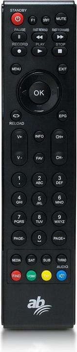 Immagine prodotto Abcom AB CryptoBox 700HD Cavo, Ethernet (RJ-45), IPTV Full HD Nero (DVB-S, DVB-S2)