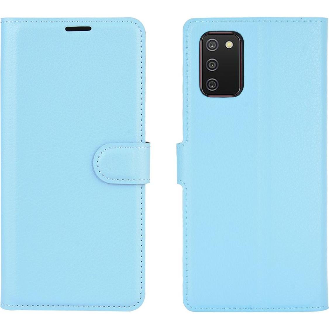 Thumbnail - König Design Hülle Handy Schutz für Samsung Galaxy A02s Case Cover Tasche Etuis Bumper Blau (Samsung Galaxy A02s), Smart...