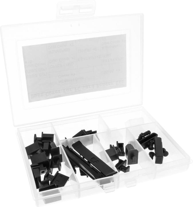 Produktbild InLine Dust Cover Set for Front Panel and Card Reader