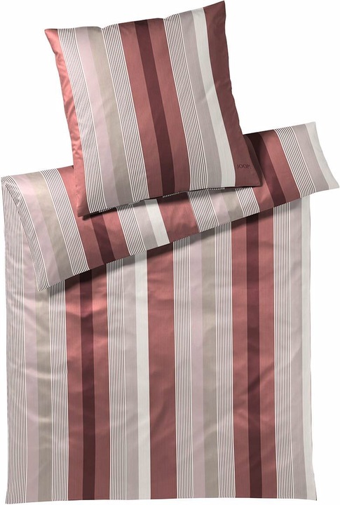 Joop! Living Bed linen Stripes ruby