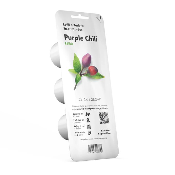 Image du produit Click and Grow Chili violet (Graines de légumes)
