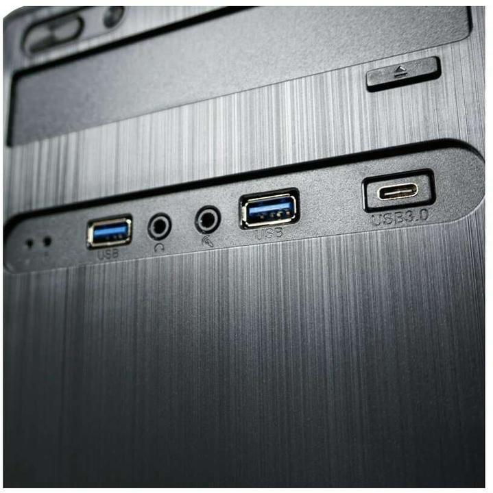 Actual product image LC-Power Gehuse MICRO-ATX 2017MB without NT U3.2/Audio black retail (mATX, Mini-ITX)