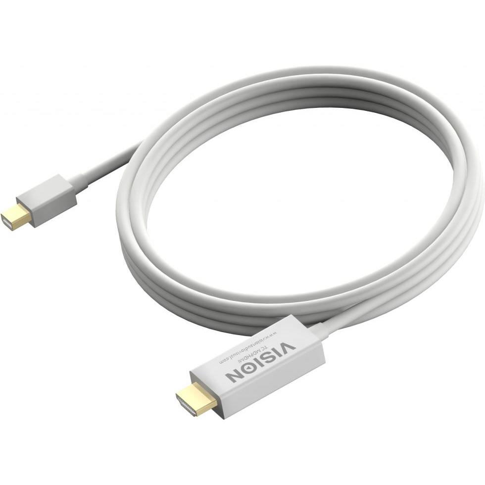 Vision Mini DisplayPort — HDMI (Typ A) (2 m, DisplayPort, HDMI), Video Kabel
