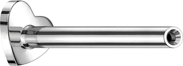 Produktbild Star Piercing Micro Threadless Labret-Stab Herz silber (Titan, ohne Messing)