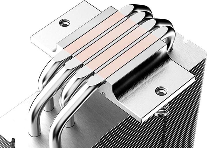 Produktbild ID-Cooling SE-214-XT ARGB WHITE - CPU Luftkler - Max 26 dBA (150 mm)