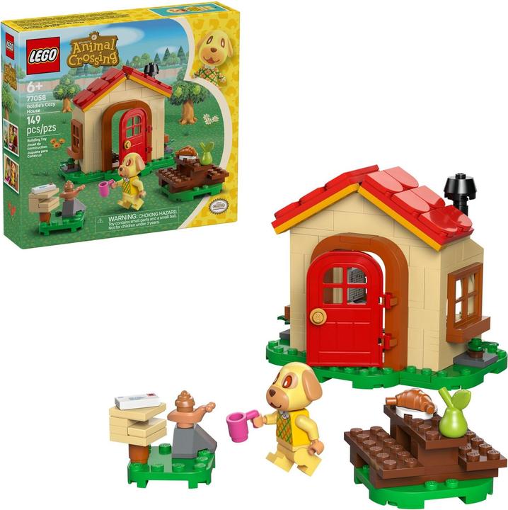 Produktbild LEGO Animal Crossing™ Bienchens gemuetliches Haus | Bauset fuer kreative Rollenspiele - 77058 149 Teile (77058)