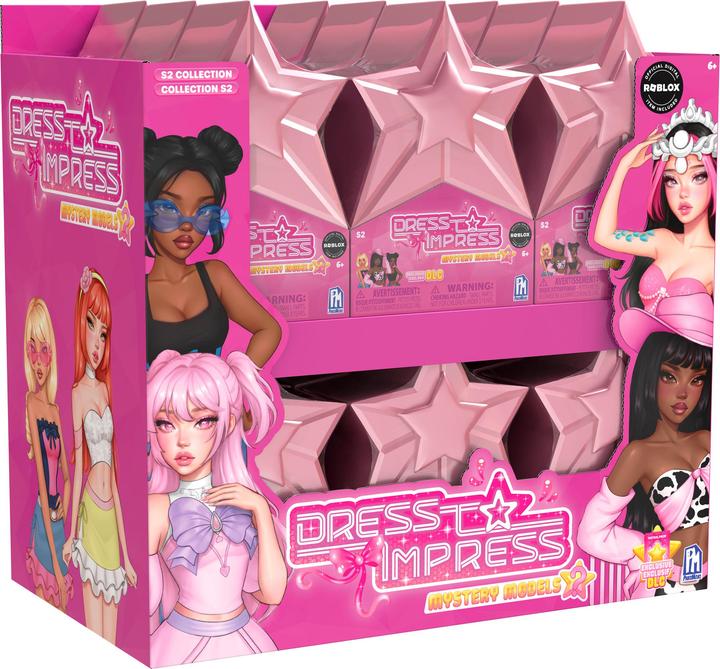 Actual product image Phat Mojo Dress To Impress - Mystery Small Doll - 18 Pcs Cdu - Wave 2