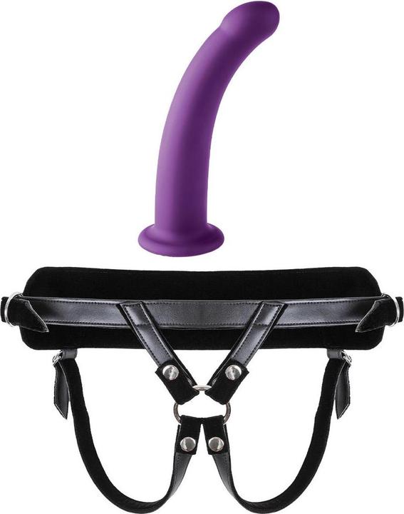 Produktbild Virgite Gurt Mit Lila Dildo Grösse L