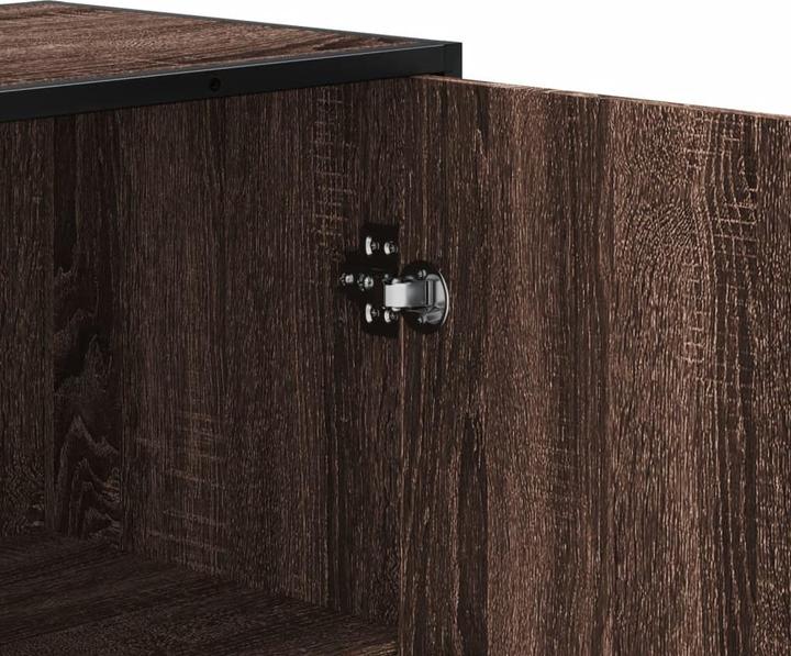 Image du produit vidaXL Highboard Commode Commode buffet Armoire haute imitation chêne (68 x 35 x 139 cm)