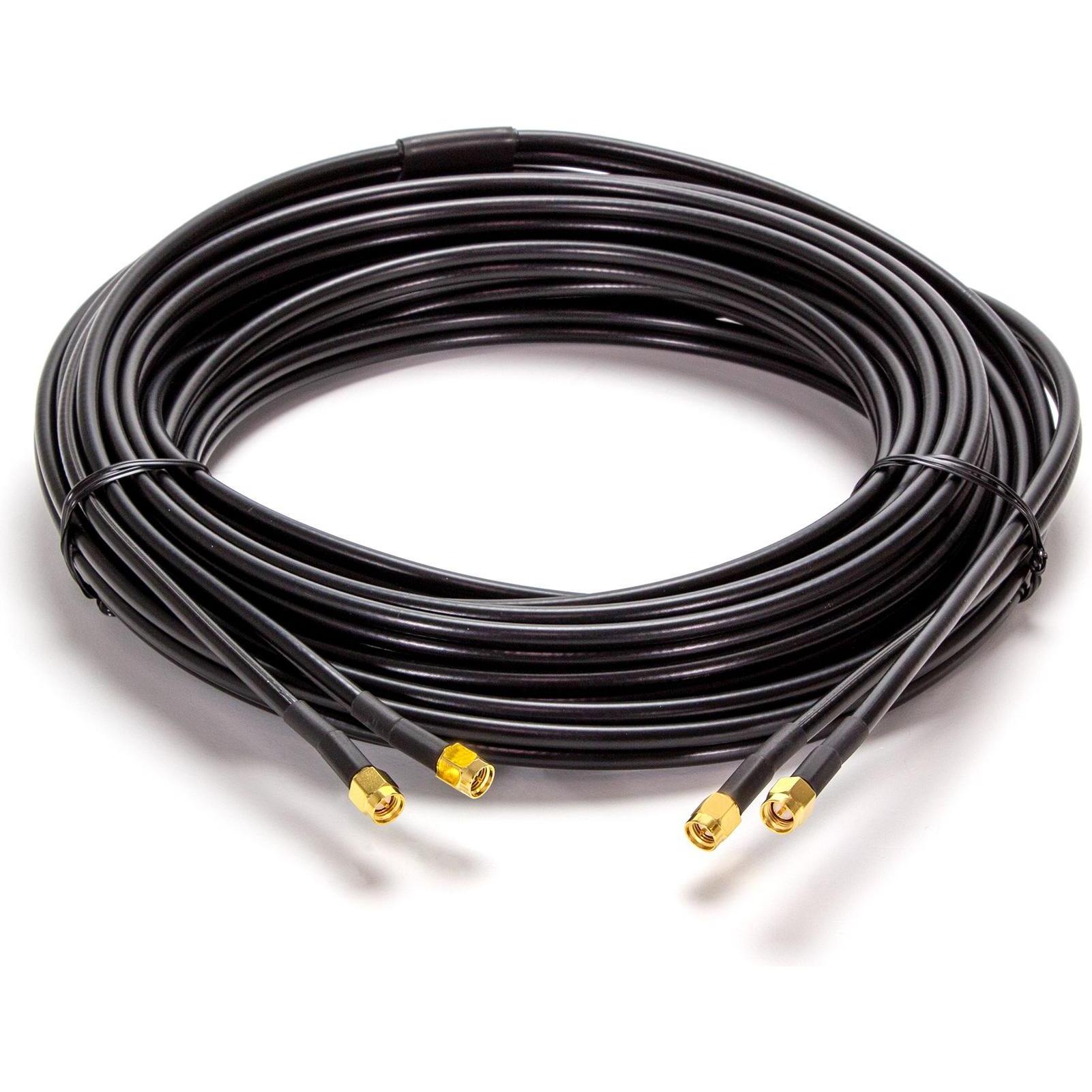 OEM SMA Male to SMA Male 5m Twin Coaxial Cable CC-SM-SM-5-D, Cavo antenna