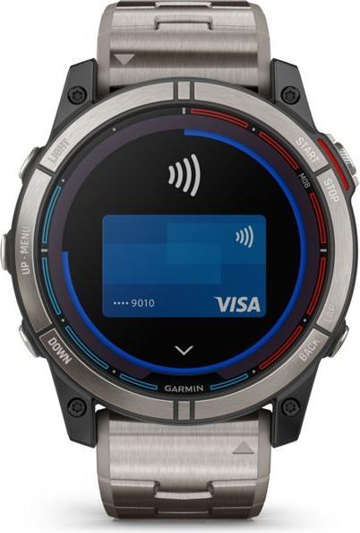 Produktbild Garmin quatix 7X Sapphire Solar Titan« GPS Marine Smartwatch (51 mm)
