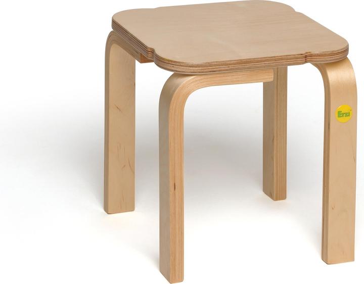 Produktbild Erzi Holzhocker, Natur, 27 x 27 x 30 cm 27 cm, Holz, 1,76 kg 27 cm