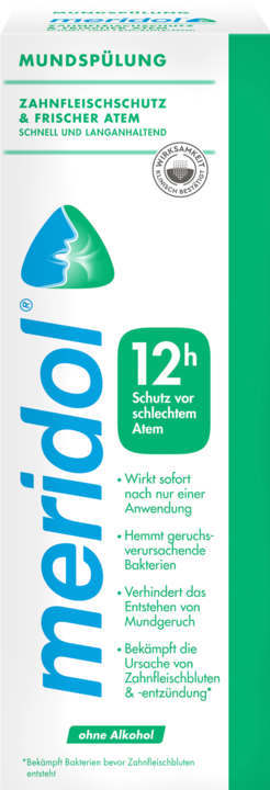 Actual product image Meridol Safe Breath Mouthwash (400 ml, Mouthwash)