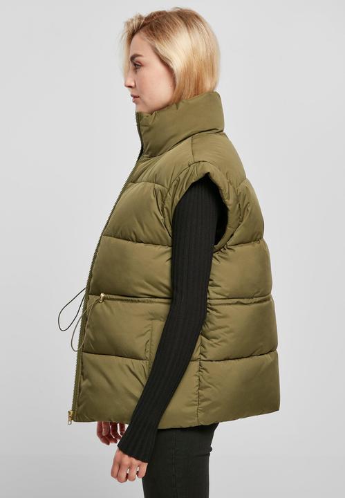Image du produit Urban Classics Ladies Waisted Puffer Vest (XS)