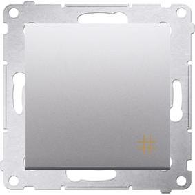 Kontakt DW7.01/43, Taster + Schalter, Silber