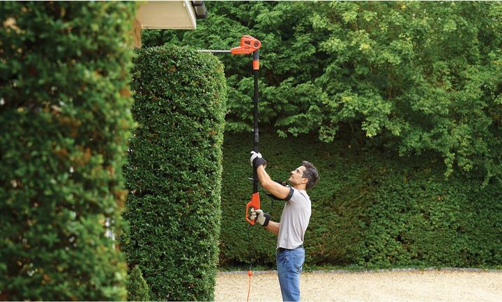 Actual product image Black & Decker electric hedge trimmer (Electrical connection)