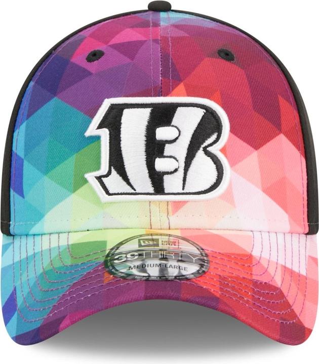 Actual product image New Era 39Thirty Cap CRUCIAL CATCH Cincinnati Bengals - M/L (M, L)