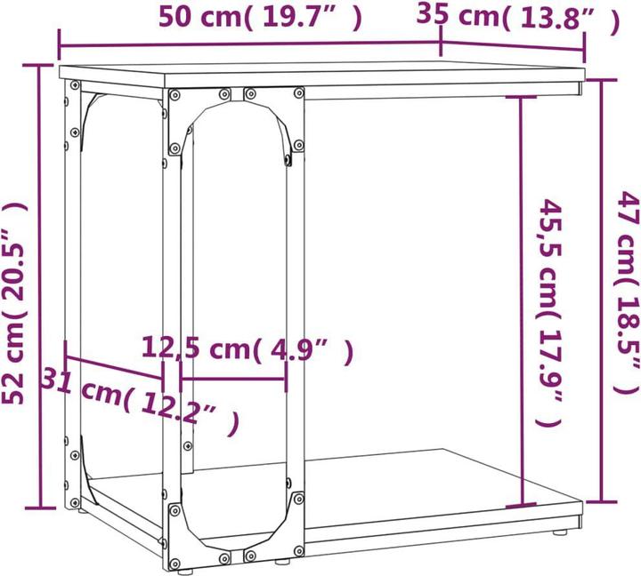 Image du produit VidaXL Breonna (50 x 35 x 52 cm)
