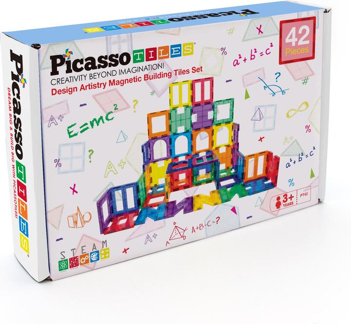 Tactic Picasso Tiles - Artistry Magnetic Set