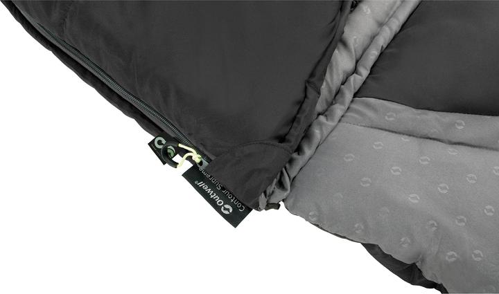 Immagine prodotto Outwell Sacco a pelo Contour in poliestere, grigio scuro, numero di persone (220 cm)