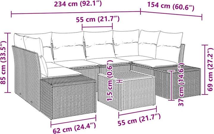 Produktbild vidaXL Demetrius