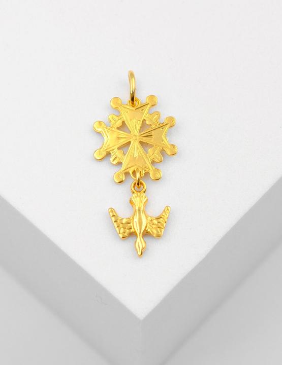 Image du produit Muau Croix huguenote (Or 750/18 K)