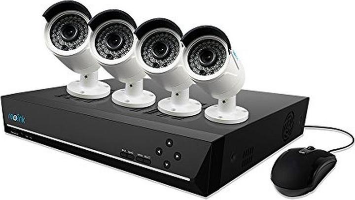 Image du produit Reolink RLK8-410B4 Système de caméra de surveillance PoE à 8 canaux (1920 x 1080 Pixels)