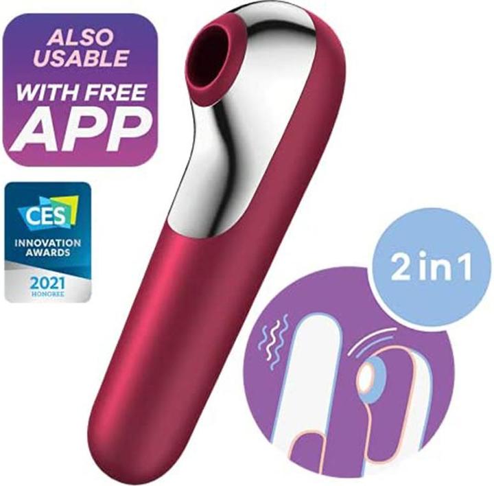 Actual product image Satisfyer Dual Love Air Pulse