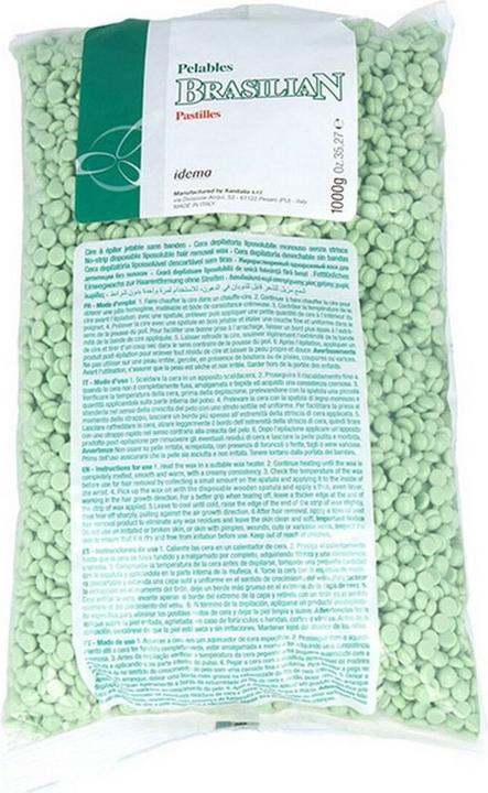 Produktbild XanitaliaPro Film Wax Pelables Primo Brasilian System Beutel Grüner Tee 1000 g