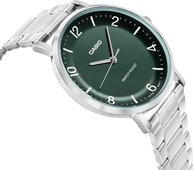 Image du produit Casio Herrenuhr MINIMAL Silberfarben (Ø 40 mm) (Horloge analogique, 40 mm)