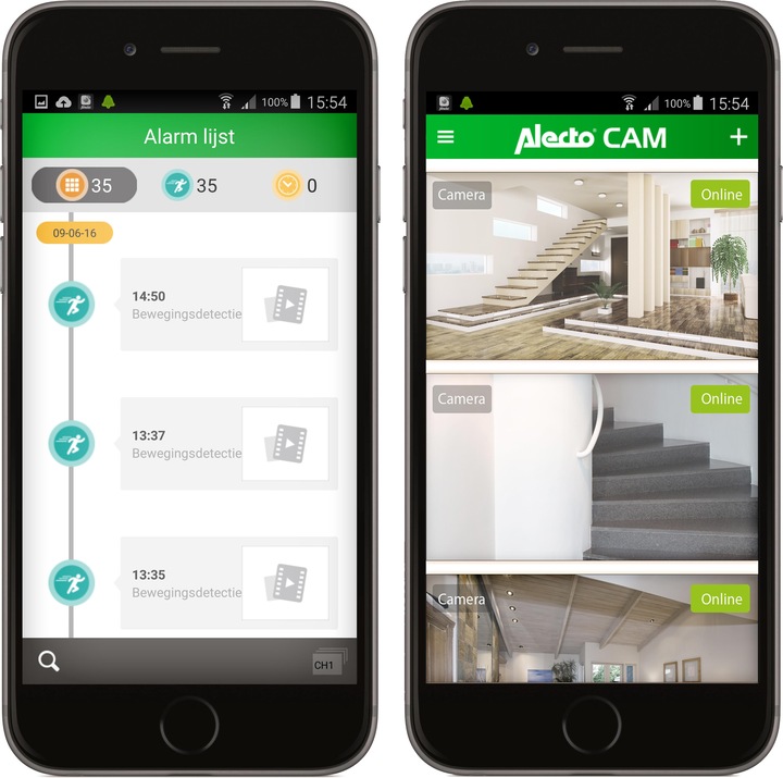 Actual product image Alecto DVC-165+ indoor wireless camera (White) (1280 x 720 pixels)