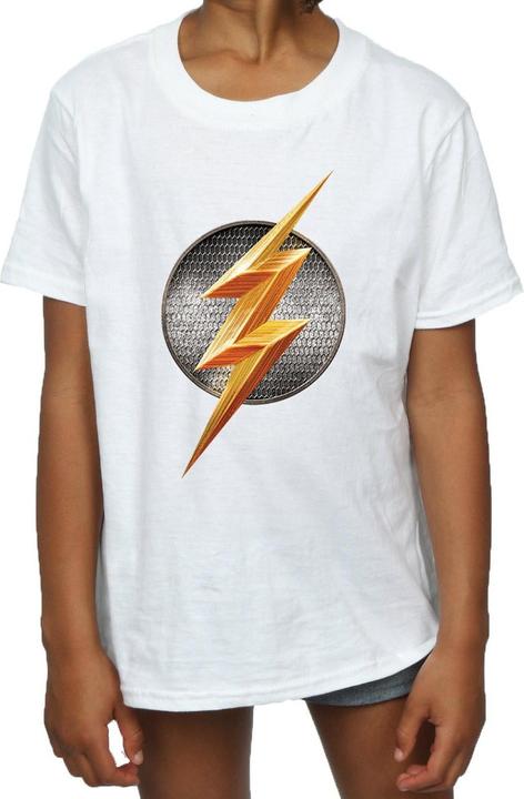 Produktbild Justice League Movie Flash Emblem TShirt Mädchen (116)