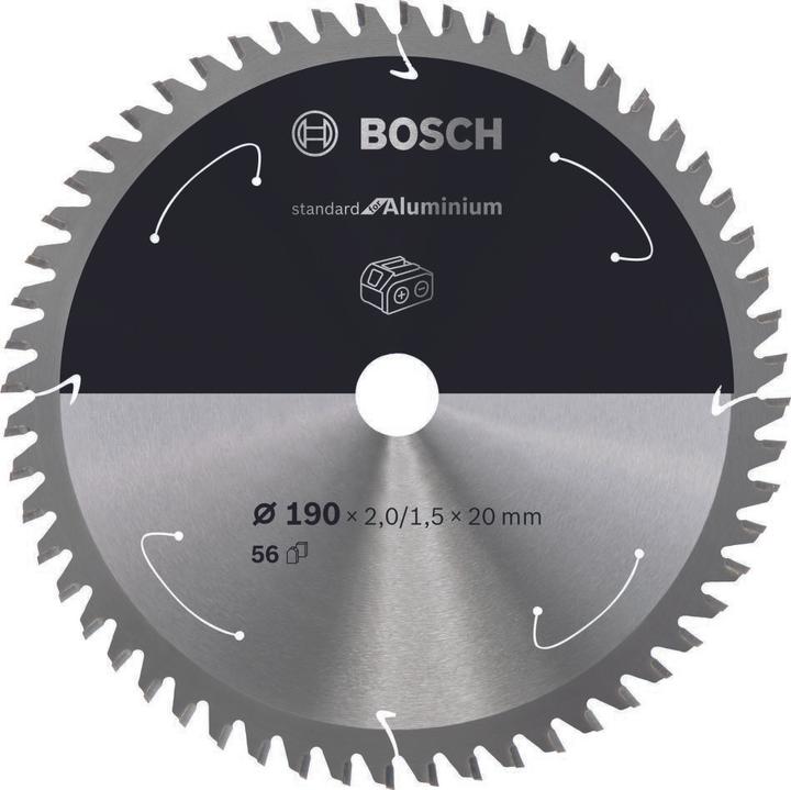 Produktbild Bosch Professional Zubehör PRO Aluminium cordless Kreissägeblatt, 190 x 2 x 20 mm