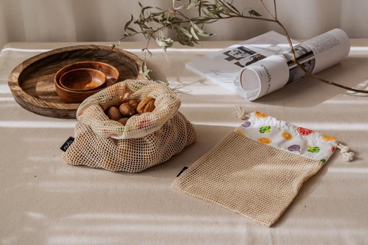 Produktbild Nuts 2er Set Früchte- und Gemüsenetz Obst u. Gemüse, S