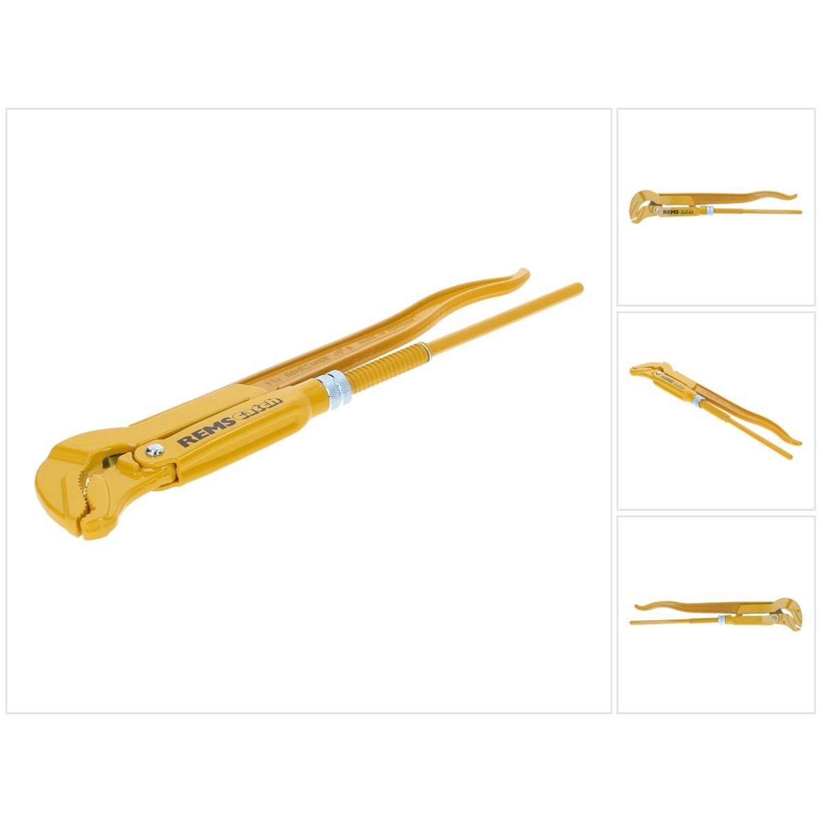 Rems, Zange, Catch S Maul Rohrzange 1 1/2" 60 mm ( 116010 R ) DIN 5234 Schwedisches Modell