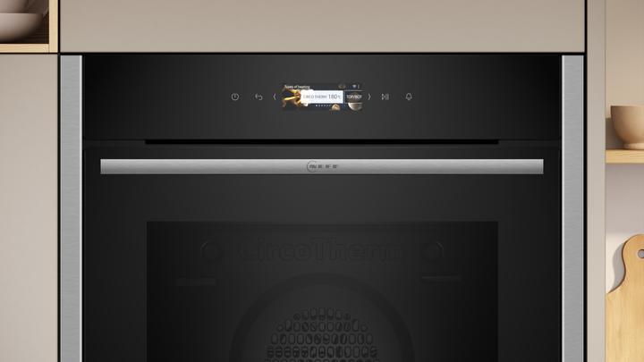 Produktbild Neff N 70, Built-in oven, 60 x 60 cm, Stainless steel, B24CR71N0