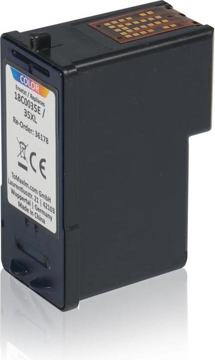 Actual product image Inkadoo Print Cartridges compatible with Lexmark 18C0035E / 35XL Print Head Cartridge, color color (Color)