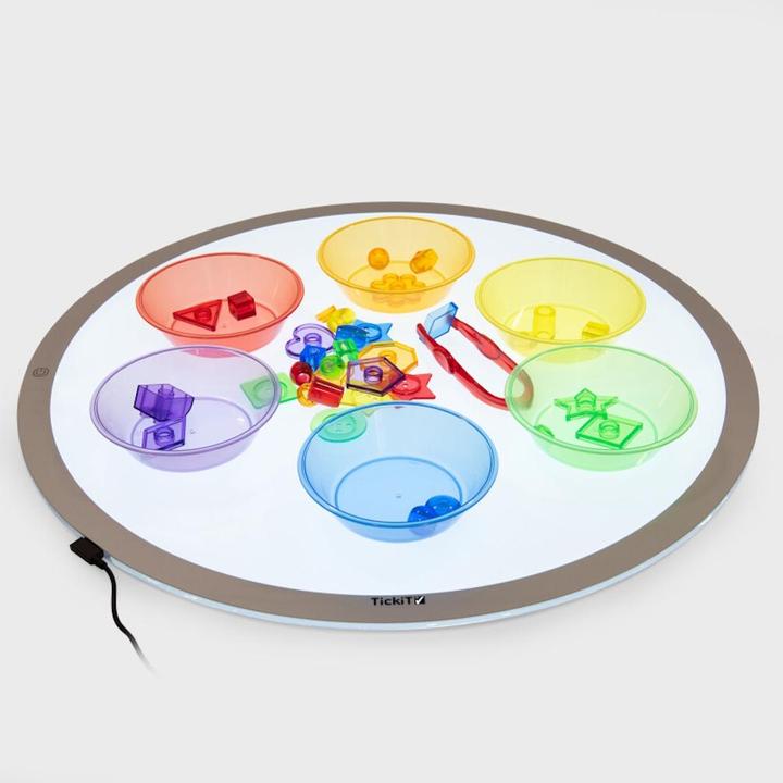 Produktbild TickiT Leuchtplatte rund 60 cm (Englisch)