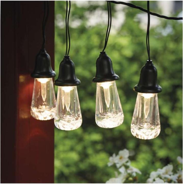 Image du produit Emos Chaîne de fête 16x 1 LED transparente 3,6 m blanc froid IP44 DCPW04 (7.60 m)