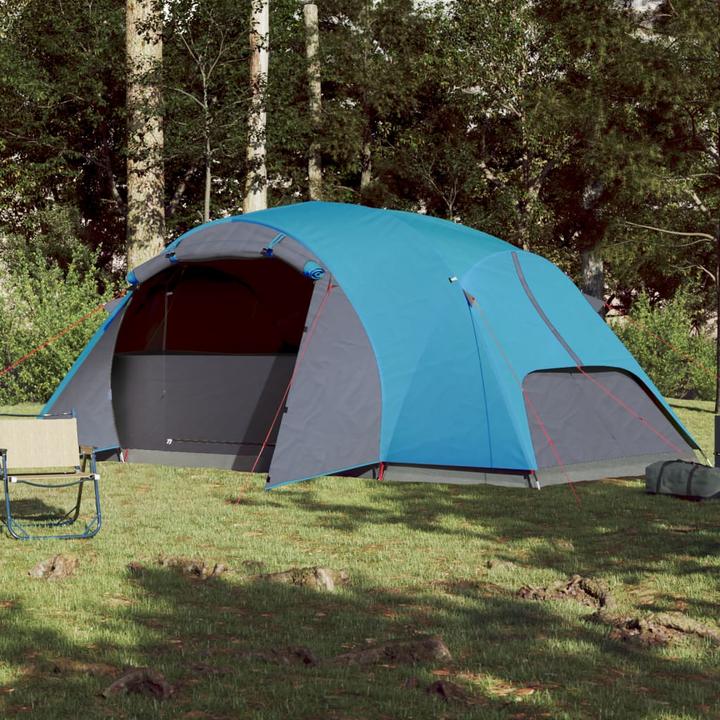 Produktbild vidaXL Campingzelt 8 Personen 360 x 430 x 195 cm 190T Taft (Kuppelzelt, 10.10 kg, 8 Personen)