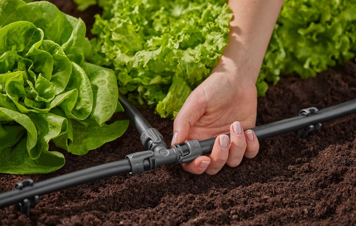 Image du produit Gardena Pose d'un tuyau 1/2" x 50m (Tuyau d'égouttage + tube d'égouttage)