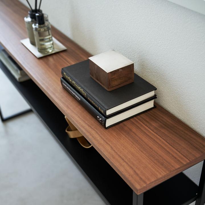 Produktbild Yamazaki Konsolentisch mit Regal TOWER (126 x 20.5 x 65 cm)