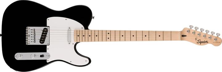 Immagine prodotto Squier Chitarra elettrica Sonic Telecaster MN Black (Chitarra elettrica, Collo: legno di acero, Corpo: legno di pioppo, Tastiera: legno di acero)