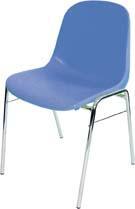 Actual product image NoName Shell chair BETA chrome/dark blue